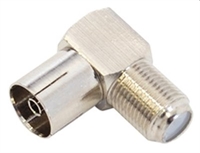 90° Vinkel F-Hun til IEC-Hun